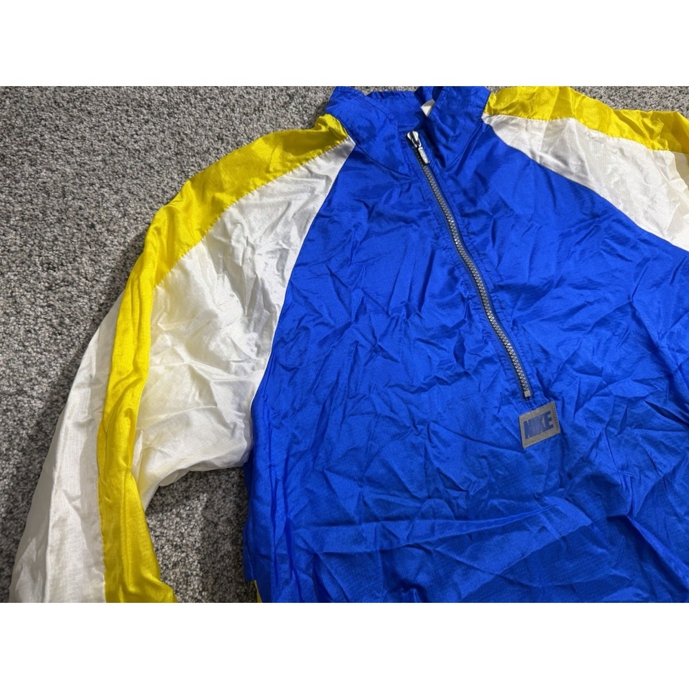 VINTAGE Nike Jacket Mens Large Windbreaker‎ Track Jacket 90s Colorblock Retro - Picture 4 of 10
